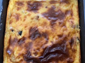 Une photo de Flan aux pruneaux sans pâtes