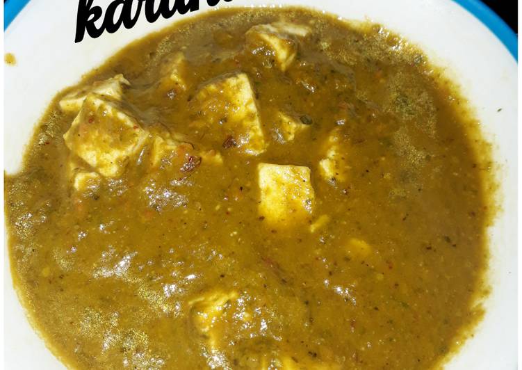 Palak paneer