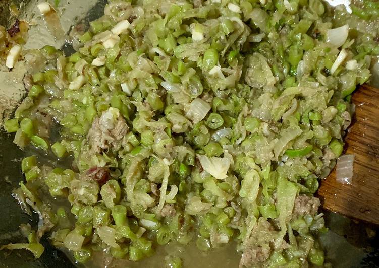 Tumis Buncis Daging - Menu Anak