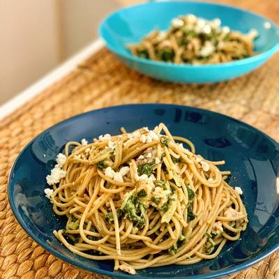 Pasta integral con salmón noruego y verduras - 2mandarinas en mi cocina