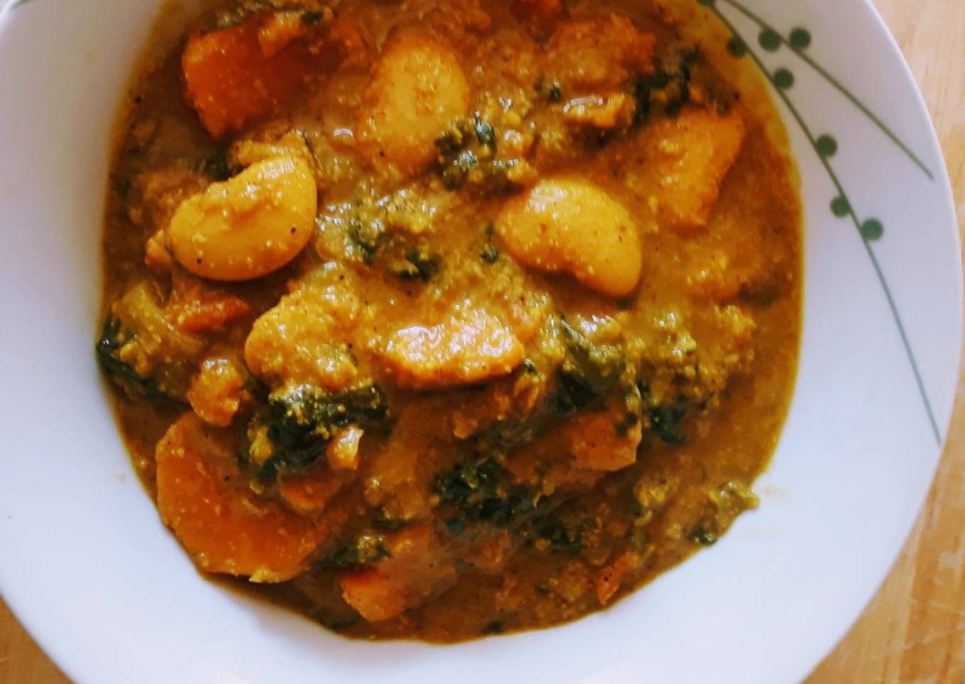 Sweet potato korma