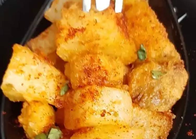 Recipe of Speedy Aloo chaat / potato chaat