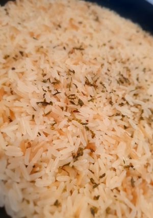 Una foto de Arroz al limón