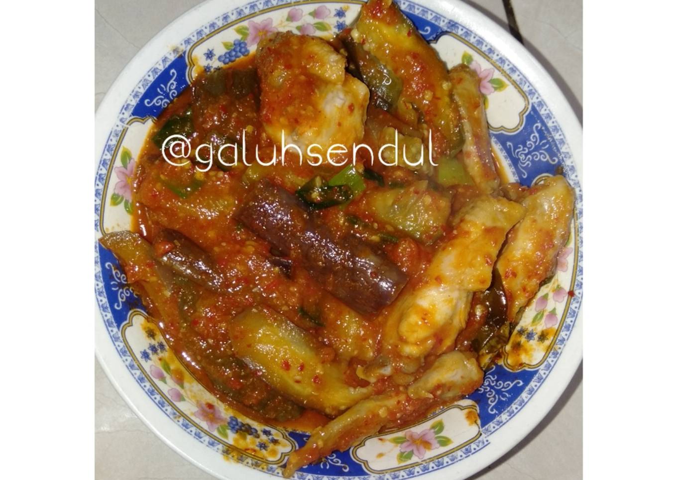 Terong + Ayam Balado