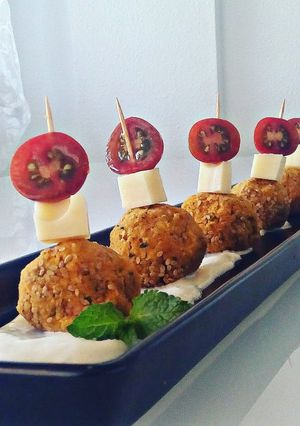 Una foto de Falafel al horno