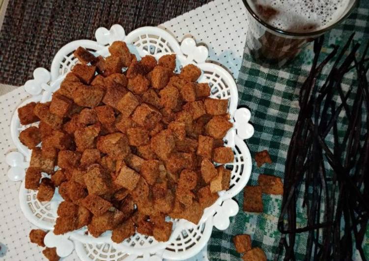 🍻Чесночные кириешки к пенному🍻 под фильм📺