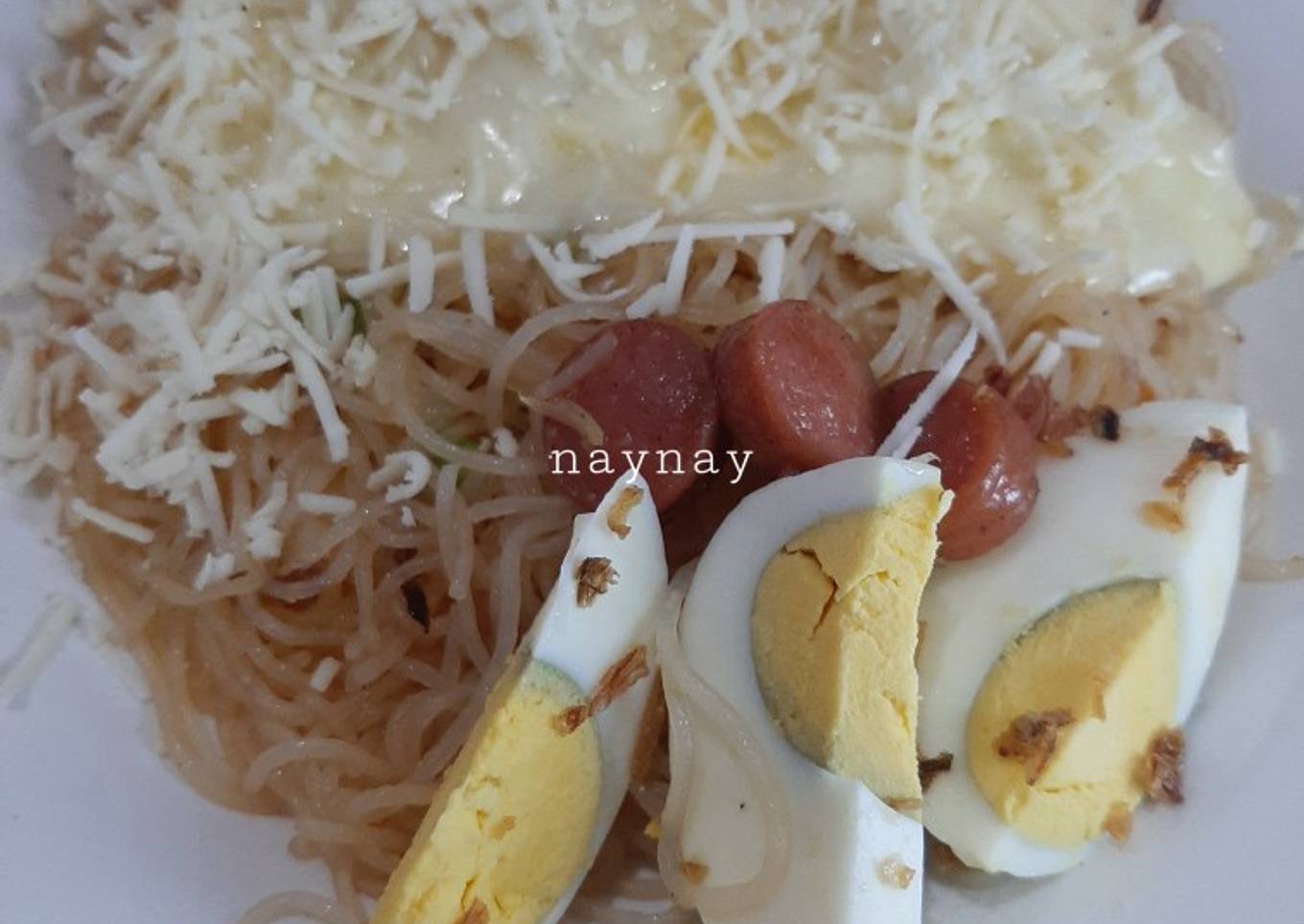 Bihun Goreng Keju