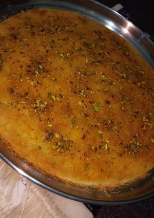 صورة لوصفة كنافه بالقشطه