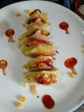 Potato veg sandwich
