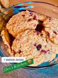 Raspberry Oat Cookies [No Mixer]