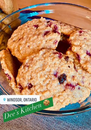 Foto resep Raspberry Oat Cookies [No Mixer]