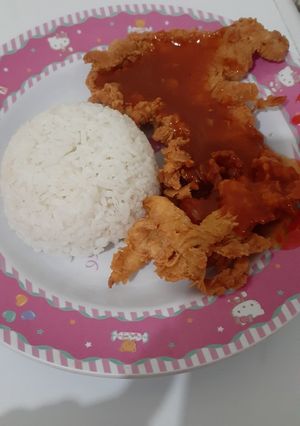 Foto resep Krispy chiken steak simple