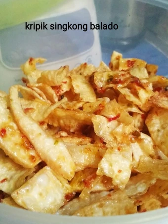 Langkah Gampang Menyiapkan Resep Kripik singkong balado yang Bisa Manjain Lidah Anti Ribet, Menggugah Selera