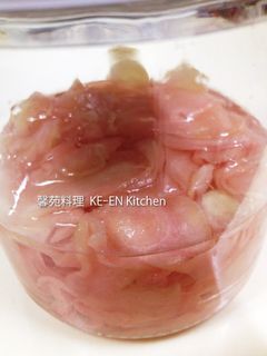 日式薑片糖醋漬（壽司店用版） 的食譜成品照片