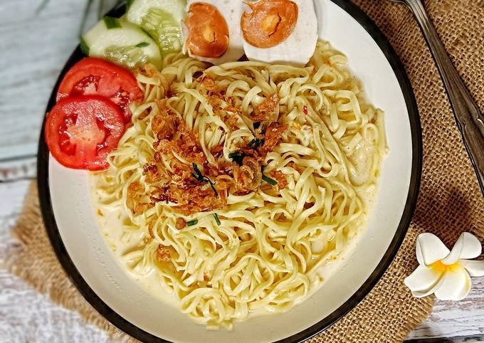 Resep Mie Kuah Susu Pedas Oleh Nindaummuzia Cookpad