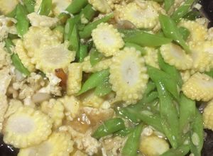 Foto resep Tumis soleng buncis dengan telur