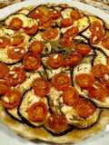 Tarta Tatín de berenjenas y tomatitos
