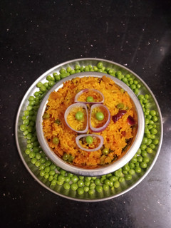 *ஸ்பைஸி க்ரீன் பீஸ் பிரியாணி*(spicy green peas biryani recipe in tamil) செய்முறை முக்கிய புகைப்படம்