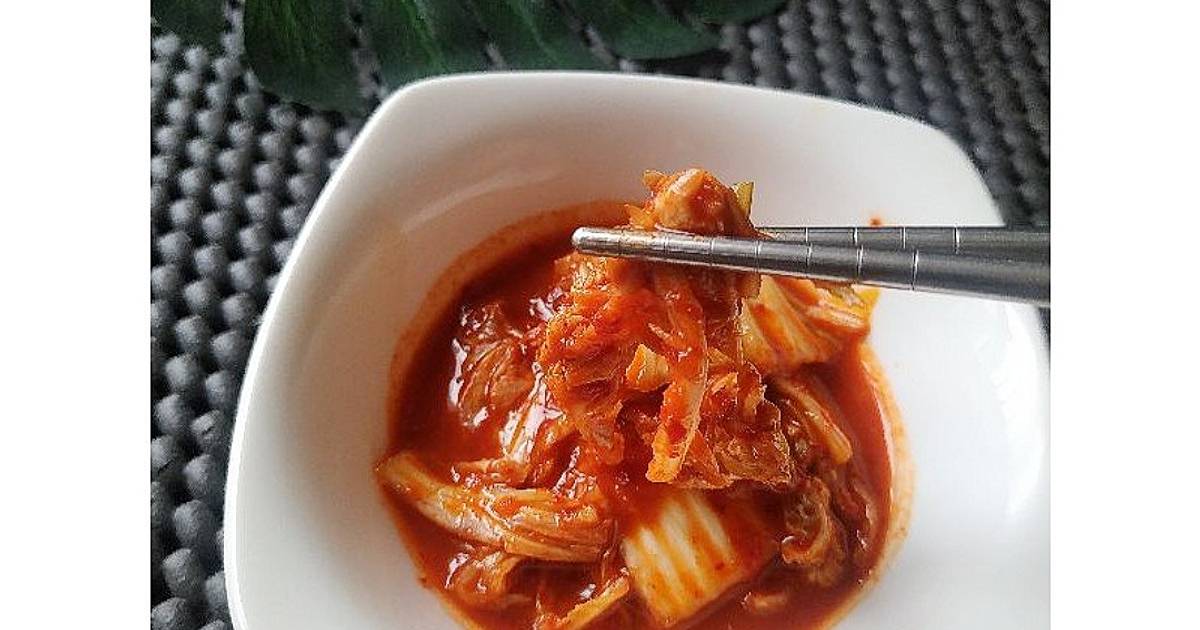 Resep Homemade Kimchi. 