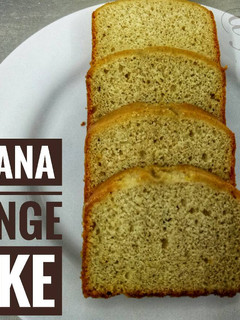Foto resep Banana Cake (Sponge Type) - Kue Bolu Pisang