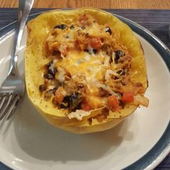 A picture of 21 DF Spaghetti Squash Burrito Bowls.
