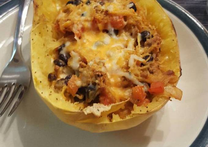 Easiest Way to Prepare Any-night-of-the-week 21 DF Spaghetti Squash Burrito Bowls