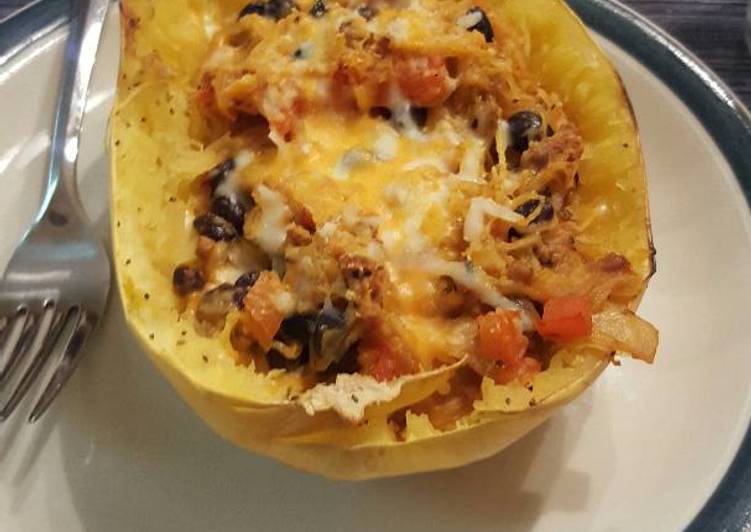 Easiest Way to Cooking 21 DF Spaghetti Squash Burrito Bowls Delicious