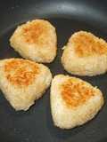 Grilled Rice Balls (Yaki Onigiri) with Miso, Soy Sauce, and Sugar – Leftover Rice Recipe
