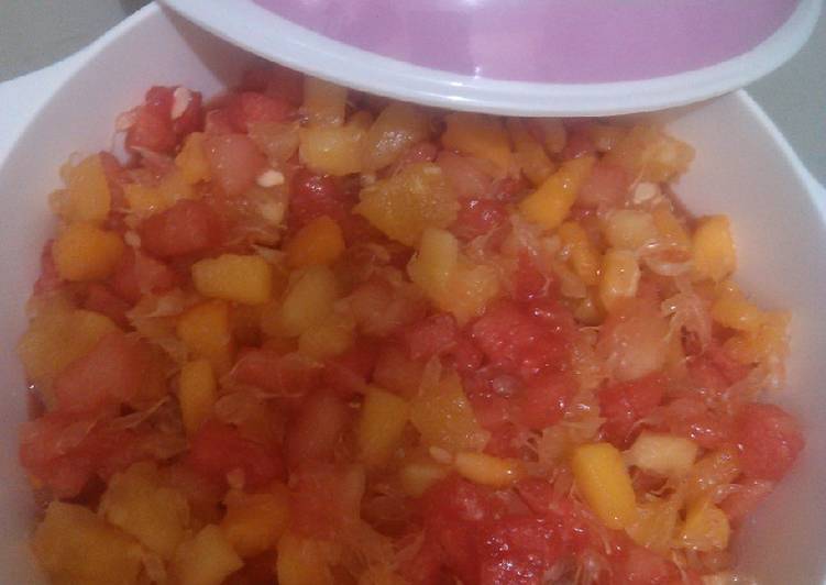 Simple Way to Prepare Speedy Fruits salad