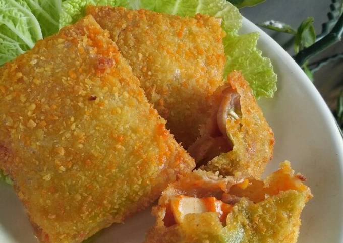 Cara Bikin Risol Burger Bunda Pasti Bisa