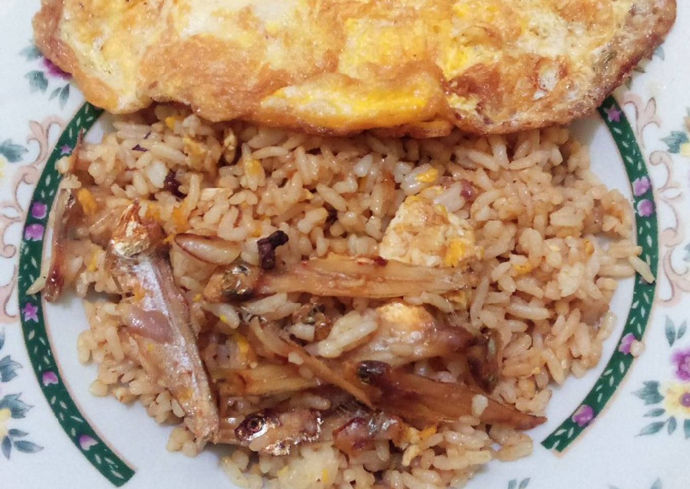 Nasi goreng Teri