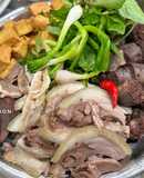 Bún Đậu Mắm Tôm Lòng Heo Luộc