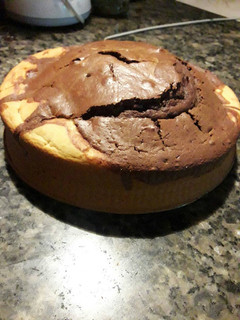 Una foto de Torta mármolado rápida