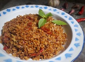 Foto resep Oseng Larong (udang kecil)