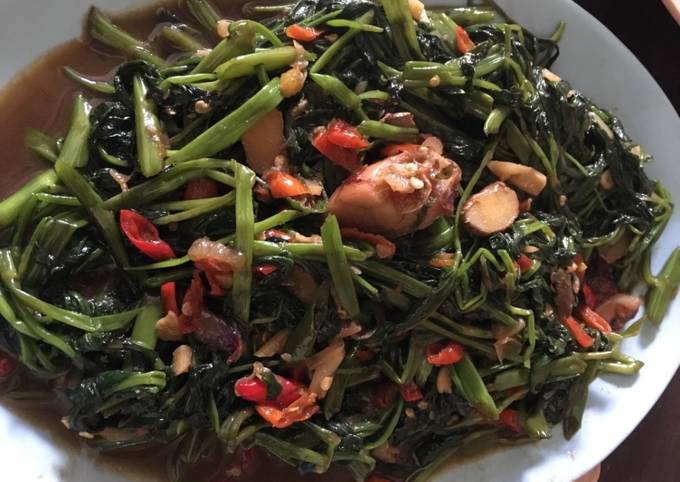 Resep Tumis Kangkung Pedas Gurih Anti Gagal