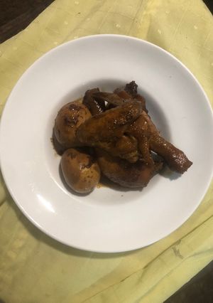 Foto resep Telur & Ayam Kecap