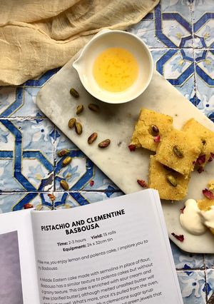 A picture of Basbousa A Take On a Classic.