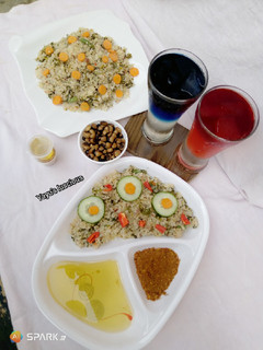 Dambun shinkafa ainihin hoton girkin