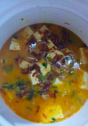 Foto resep Ikan pee tahu santan