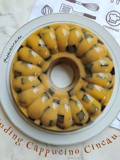 Foto resep Puding Cappucino Cincau