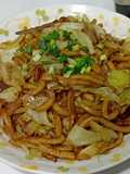 Shanghai fried noodles(SheungHoi Jho Jhao Min)Hongkong Style