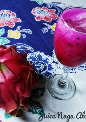 Foto resep Jus Naga Aloe