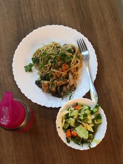 صورة لوصفة مكرونة الدايت