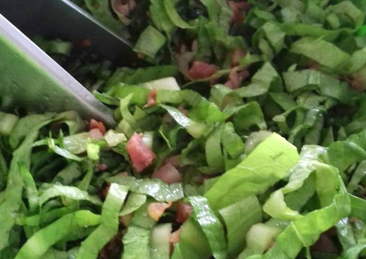 Salada de Radite com Bacon delícia - Tudogosreceitas
