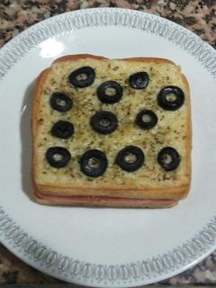 Una foto de Sándwich pizza 😊