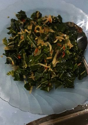 Foto resep Eseng daun singkong teri medan