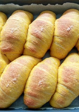 南瓜鹽可頌 的食譜成品照片