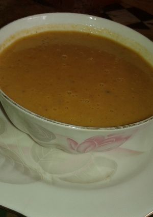 A picture of Sweet corn soup.