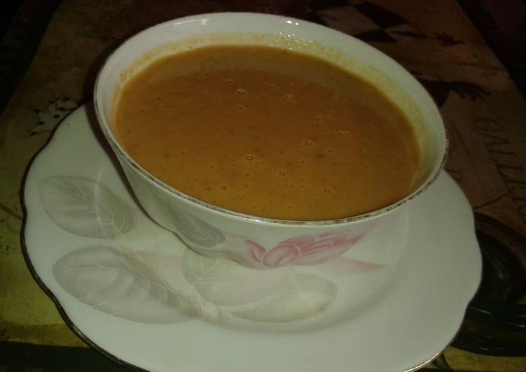 Sweet corn soup