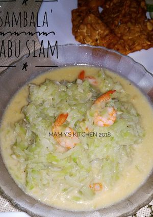 Foto resep Sambala' labu siam
